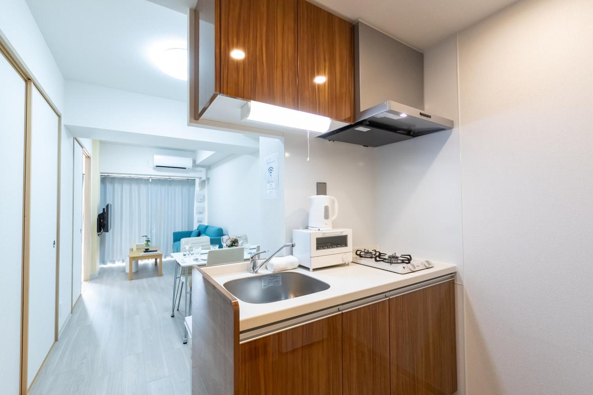 H2H Shinsaibashi Apartment Osaka Bagian luar foto